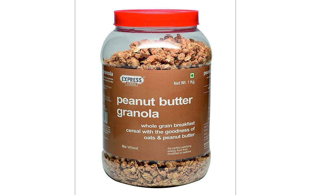 Express Foods Peanut Butter Granola    Plastic Jar  1 kilogram